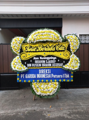 Papan Bunga Duka di Tatanga
