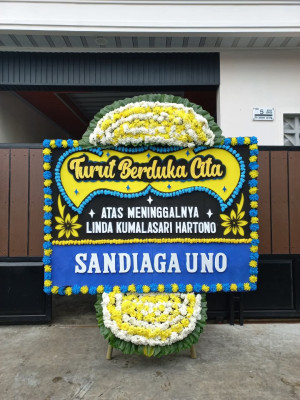 Papan Bunga Duka di Tatanga